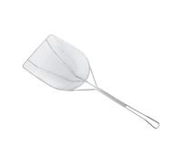 Ecumoir à huile professionnel pour la cuisine Outil de filtration en maille d'acier inoxydable avec pratique pour une utilisation fréquente Pelle à boue d'huile ergonomique