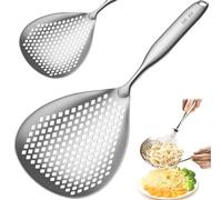 Écumoire à fentes en acier inoxydable for pâtes, passoire araignée, louche, cuillère for friture, épaisse