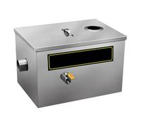 Écumoire À Graisse for Évier Professionnel, 13 GPM, Séparateur D'eau et de Graisse en Acier Inoxydable, Entrée Par Le Haut, Adapté aux Ustensiles de Cuisine de Restaurant(Medium)