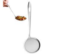 Écumoire À Mailles En Acier Inoxydable - Passoire De Cuisine Professionnelle, Cuillère De Cuisine | Fonctionnalité Fine, Écumage Idéal Du Filtre À Huile, Élimination De La Graisse Et De La Mousse, Pas