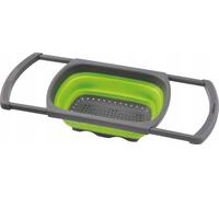 Ecumoire à passoire pour évier Silicone charnière pliable