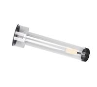 Écumoire à protéines pour Aquarium, Petit séparateur de protéines pneumatique pour Aquarium, écumoire en Acrylique à Fines Bulles avec diffuseur en Bois de Chaux, adaptée aux