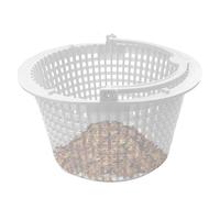 Écumoire anti-encrassement - Filtre de piscine blanc, panier de filtre de natation | Accessoires d'équipement de nettoyage de circulation de l'eau, outil de collecte de débris de feuilles de bassin