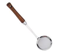 Écumoire de cuisine - Cuillère à tamis fendue en métal, louche séparateur d'huile professionnelle, accessoire de ragoût chaud durable | Ustensile de chef à domicile pratique pour écumer l'huile des