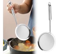 Écumoire de Cuisine | Écumoire de Cuisine en Acier Inoxydable | Passoire Alimentaire Maille Fine Anti-Rouille - Écumage Graisse Mousse Soupe Thé Nouilles Bouillon Jus