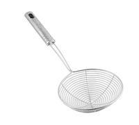 Écumoire de cuisine multifonction en métal, ustensile de cuisine, passoire à araignée, filtre de cuisson portable, filtre à friture, écumoire à araignée, passoire, louche, écumoire en fil d'acier inox