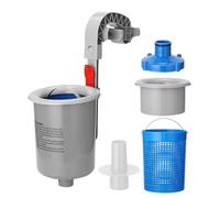 Écumoire de piscine - Support mural pour entretien de piscine | Fournitures de nettoyage automatique pour colliers gonflables, cadres en métal, jardin, parc, extérieur, maison et autres endroits