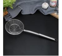 Écumoire de tamis d'araignée de cuisine, acier inoxydable 14cm de louche de passoire