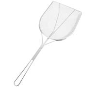 Écumoire en Acier Inoxydable à Long Manche, Passoire de Cuisson | Poignée Perforée Confortable, Rangement Suspendu, Anti-rouille, pour Nouilles et Pâtes Cuisine
