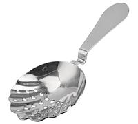 Écumoire en acier inoxydable - Filtre à glace - Cuillère à cocktail - Accessoire de barman - Ustensile de cuisine - Boisson en acier inoxydable