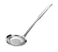Écumoire fine, passoire à graisse en acier inoxydable pour casseroles, filtre à huile, écumage des graisses et de la mousse, louche de cuisine multifonctionnelle et durable.
