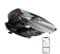 Écumoire robotisée pour Piscine et Spa, Robot à énergie Solaire avec Double Charge, évitement Automatique des chemins et des Obstacles, capacité de 4,1 L, télécommande APP pour Tous Les Types