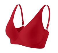 ECUNGWUA Sileor Soutien-Gorge Invisible Femme Léopard sans Armatures Brassière Confort sans Couture Rembourrée Légère Respirante Maintien Quotidien Grande Taille sans Fil Basique