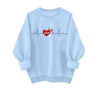 ECUNGWUA Sweatshirt Femme Sport Doublure Douce Poches Jogging Pull Course Entraînement Randonnée Gym Vêtement Sport Décontracté Chaud Douillet Stretch Manches Longues Haut (Sky Blue, XXL)