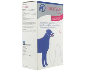 Ecuphar Orozyme Canine S Lamelles Enzymatiques Chien <10kg Boîte 224g