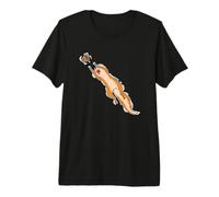 Écureuil Attrape Une Noix T-Shirt Haut de Gamme