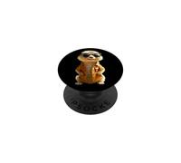 Écureuil avec Lunettes de Soleil Animaux Doux Écureuils PopSockets PopGrip Adhésif