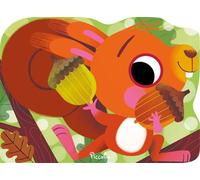 Ecureuil - JM Claude - Piccolia - cartonné - Album éveil dès la naissance