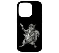 Écureuil Jouant de la Guitare Rock & Roll Écureuils Rocker Coque pour iPhone 14 Pro
