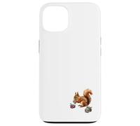 Écureuil Magique Mangeant des Glands fabriqués à partir d'une variété de minéraux Coque pour iPhone 13