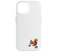 Écureuil Magique Mangeant des Glands fabriqués à partir d'une variété de minéraux Coque pour iPhone 14