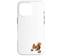 Écureuil Magique Mangeant des Glands fabriqués à partir d'une variété de minéraux Coque pour iPhone 16 Pro