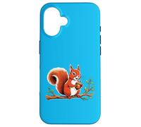 Écureuil Mignon. bestioles à Fourrure drôles Coque pour iPhone 16