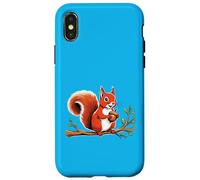 Écureuil Mignon. bestioles à Fourrure drôles Coque pour iPhone X/XS