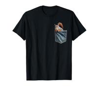 Écureuil Mignon dans la Poche Animal de la forêt drôle T-Shirt