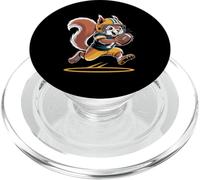 Écureuil Mignon Jouant au Football PopSockets PopGrip pour MagSafe
