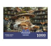 écureuil Puzzle 1000 Pièces - pour Adultes, Faune Sauvage Puzzles Défi Jeux Éduchatifs, Cadeau Pratique Et Décoration 70x50cm/1000pcs