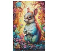 Écureuil Puzzles Adulte 1000 Pieces Cadeau Famille Puzzle Classique 3D EnfFourmisJouet en Bois Cadeau Unique 78×53cm