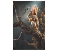 écureuil Puzzles Adulte 1000 Pieces Cadeau Famille Puzzle Classique 3D Puzzle EnfantsJouet en Bois Cadeau Unique Décoration Intérieure （78×53cm）