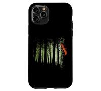 Ecureuil Roux dans la forêt crépusculaire Coque pour iPhone 11 Pro