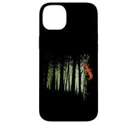 Ecureuil Roux dans la forêt crépusculaire Coque pour iPhone 14 Plus