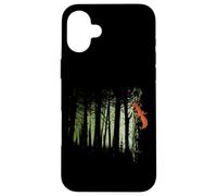 Ecureuil Roux dans la forêt crépusculaire Coque pour iPhone 16 Plus