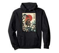 Écureuil Samouraï Japonais Katana Sweat à Capuche
