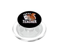 Écureuil Sauvage Substitut Humour Professeur Presse-papiers Twitchy PopSockets PopGrip pour MagSafe