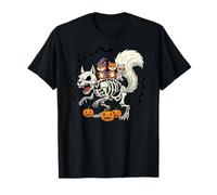 Écureuil Squelette Momie sorcière Halloween Enfants Hommes Femmes T-Shirt