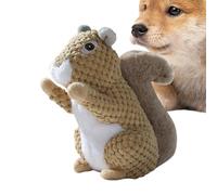 Écureuils jouets pour chiens - Matériel chaud durable pour chiots, jouets en peluche interactifs, soins de soins dentaires doux | Convient pour la maison, l'aire de jeux, le parc, l'entraînement anima
