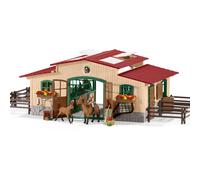 Ecurie avec chevaux - 42195 - Gamme Farm World