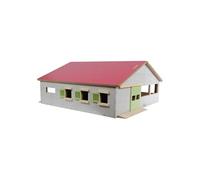 Kids Globe Écurie de chevaux jouet – 3 boxes – Échelle 1:32