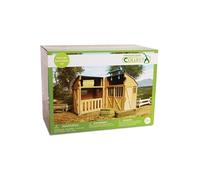 Collecta Écurie pour figurines chevaux – Playset avec accessoires