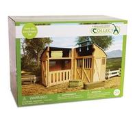 Collecta Écurie pour figurines chevaux – Playset avec accessoires