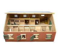 Écuries de ferme avec 7 compartiments 1:24 - KIDS GLOBE - Jouet pour enfant