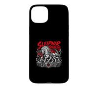 Écuries pour Cheval Viking Nordique Sleipnir Ragnarok Coque pour iPhone 15 Plus