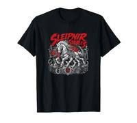 Écuries pour Cheval Viking Nordique Sleipnir Ragnarok T-Shirt