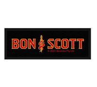 Écusson AC/DC # 93 avec logo de Scott, écusson 12 x 4 cm