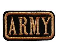 Écusson Army Patch Thermocollant Armée 4,7x8,2cm | Patch militaire, À coller au fer à repasser, Applique brodé à coudre, Badge pour vêtement opex gilet tactique airsoft