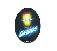 Ecusson - Avengers Genius Iron Man Comic - noir - 11 x 8 cm - by Marvel© patches brode appliques embroidery thermocollant